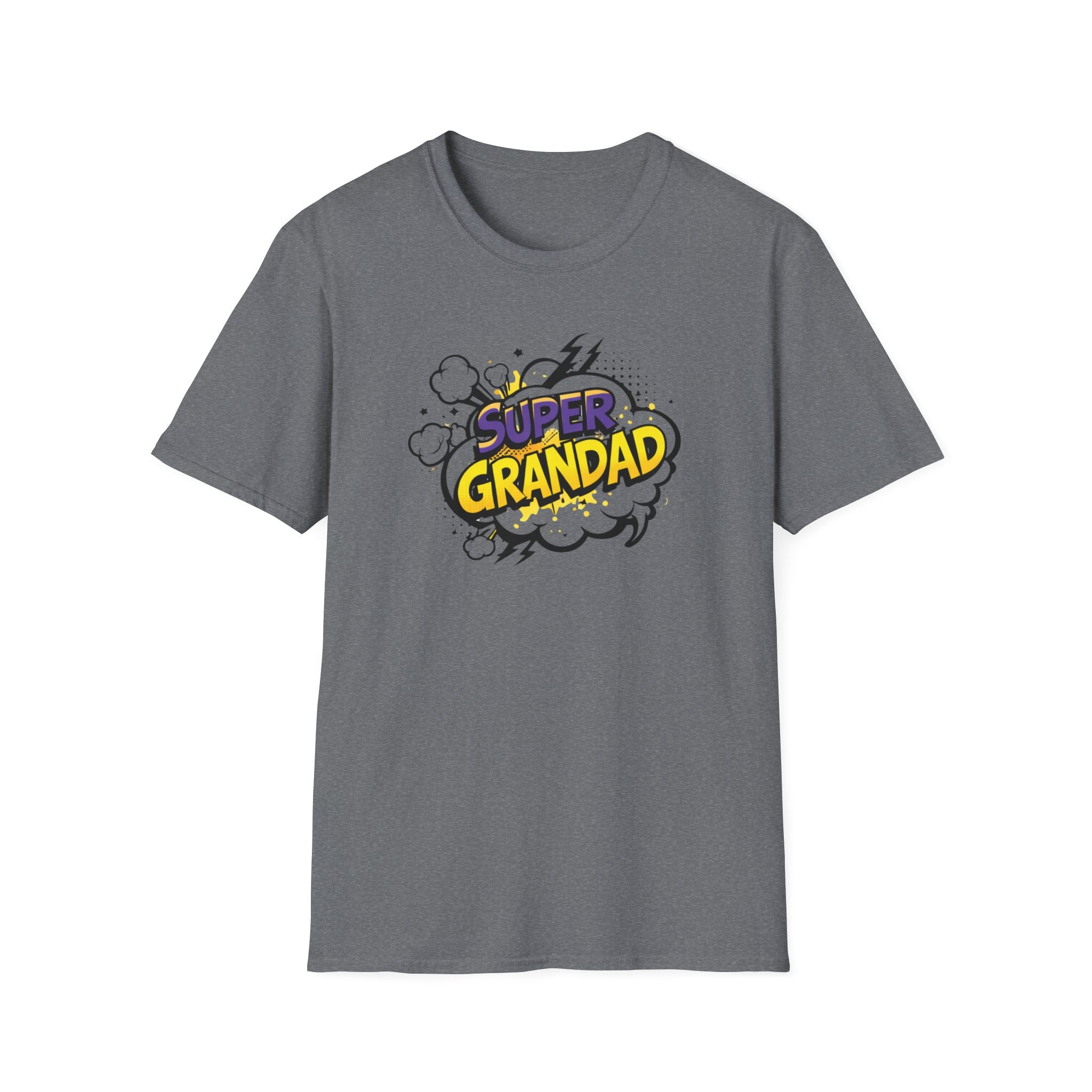 Super Grandad Comic-Style T-Shirt