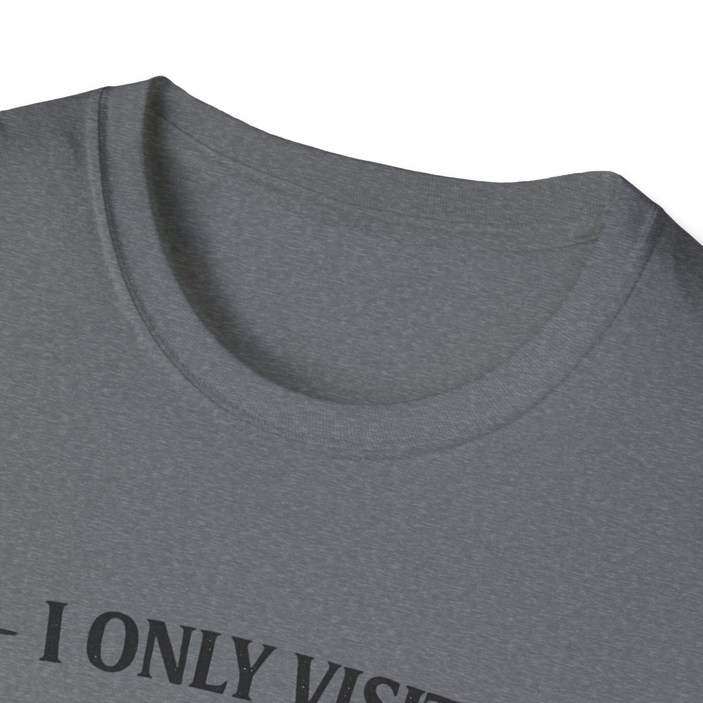 Papa T-Shirt — "I Only Visit Papa for the Biscuits" Funny Grandpa Gift