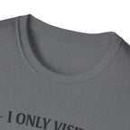 Papa T-Shirt — "I Only Visit Papa for the Biscuits" Funny Grandpa Gift