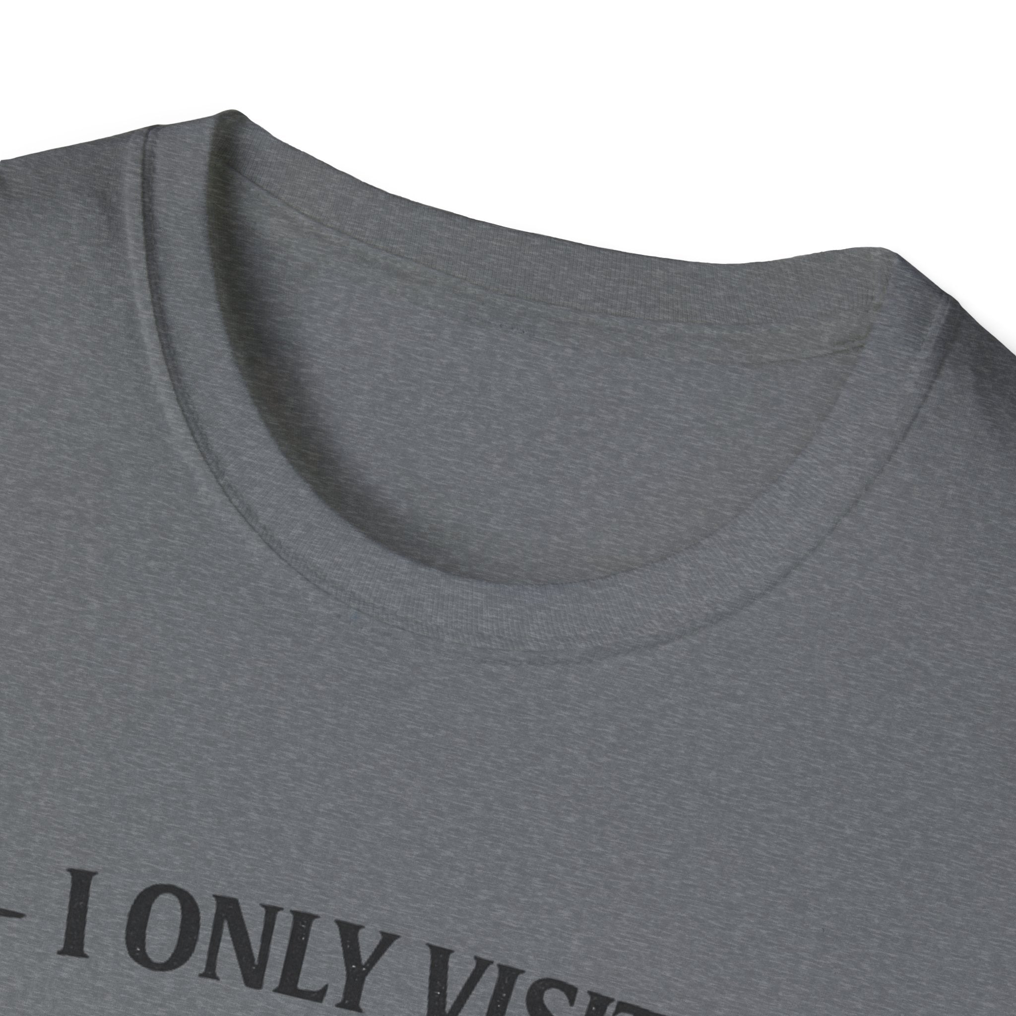 Papa T-Shirt — "I Only Visit Papa for the Biscuits" Funny Grandpa Gift