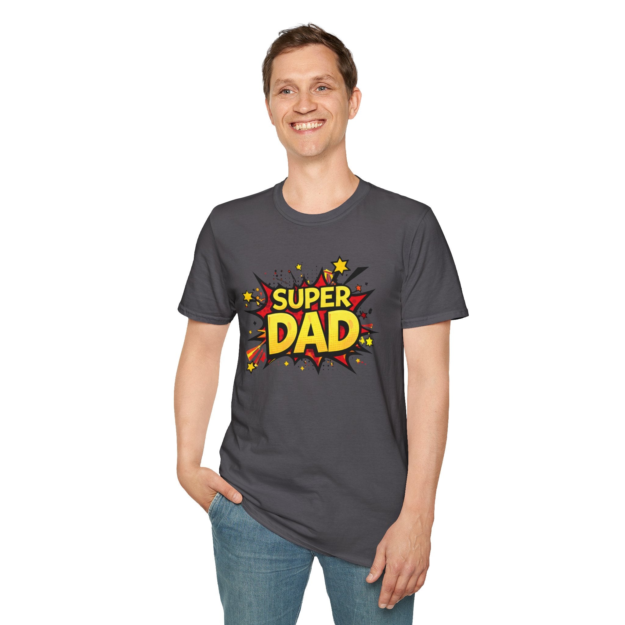 Super Dad Comic Book T-Shirt — Father’s Day Gift Tee