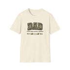 Dad Loves His Little Troops Camo T-Shirt — Personalized Kids' Names