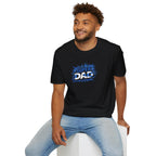 Super Dad T-Shirt — Scotland Flag themed Comic-Style Father's Day Gift