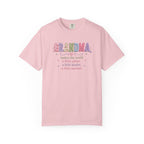 Grandma Floral T-Shirt — "Grandma makes the world a little softer, kinder, warmer"