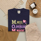M.O.M. Graphic Tee — "Mess Overload Magic" Cute Mom Shirt