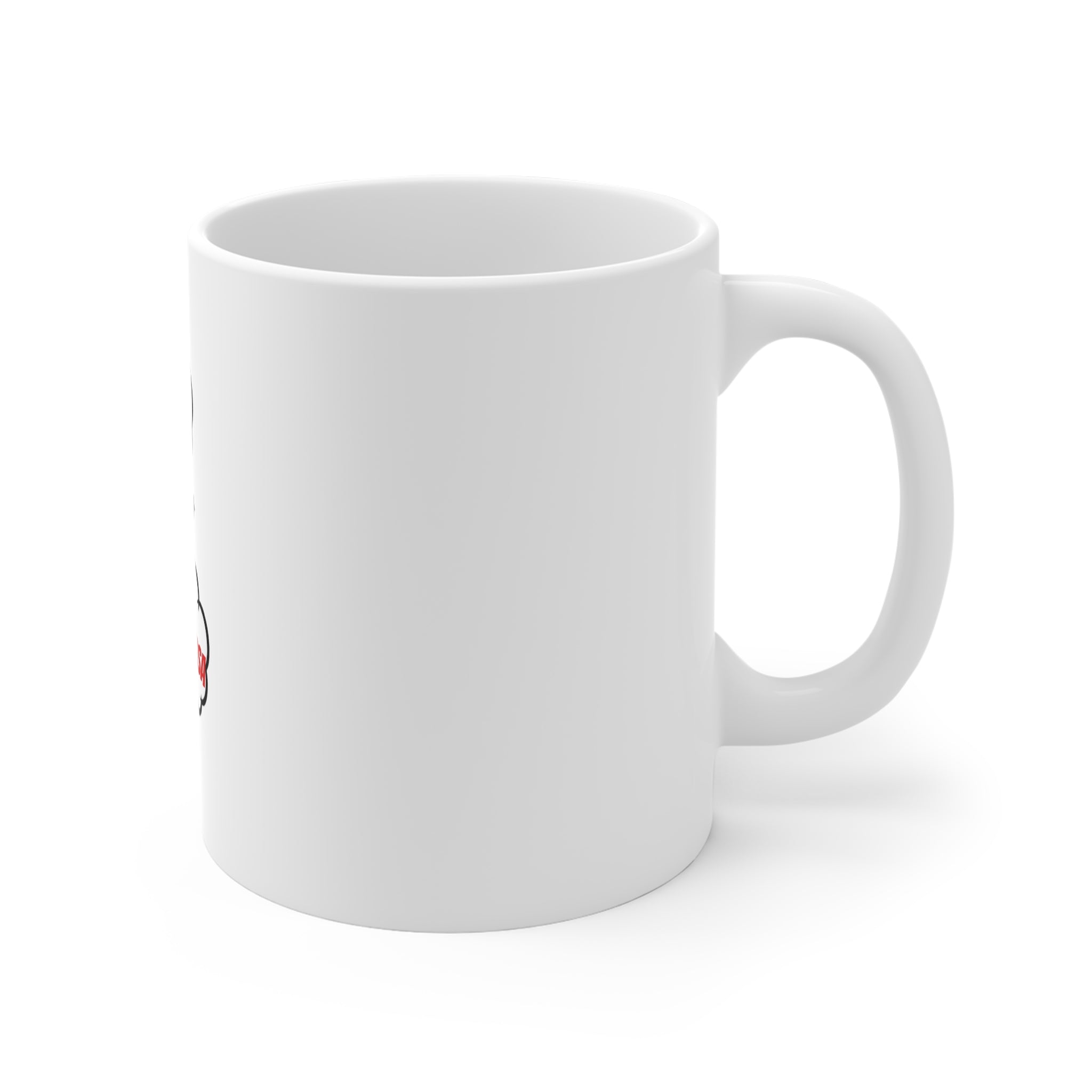 Super Papa Comic-Style 11oz White Mug — Personalized Names Gift for Dad
