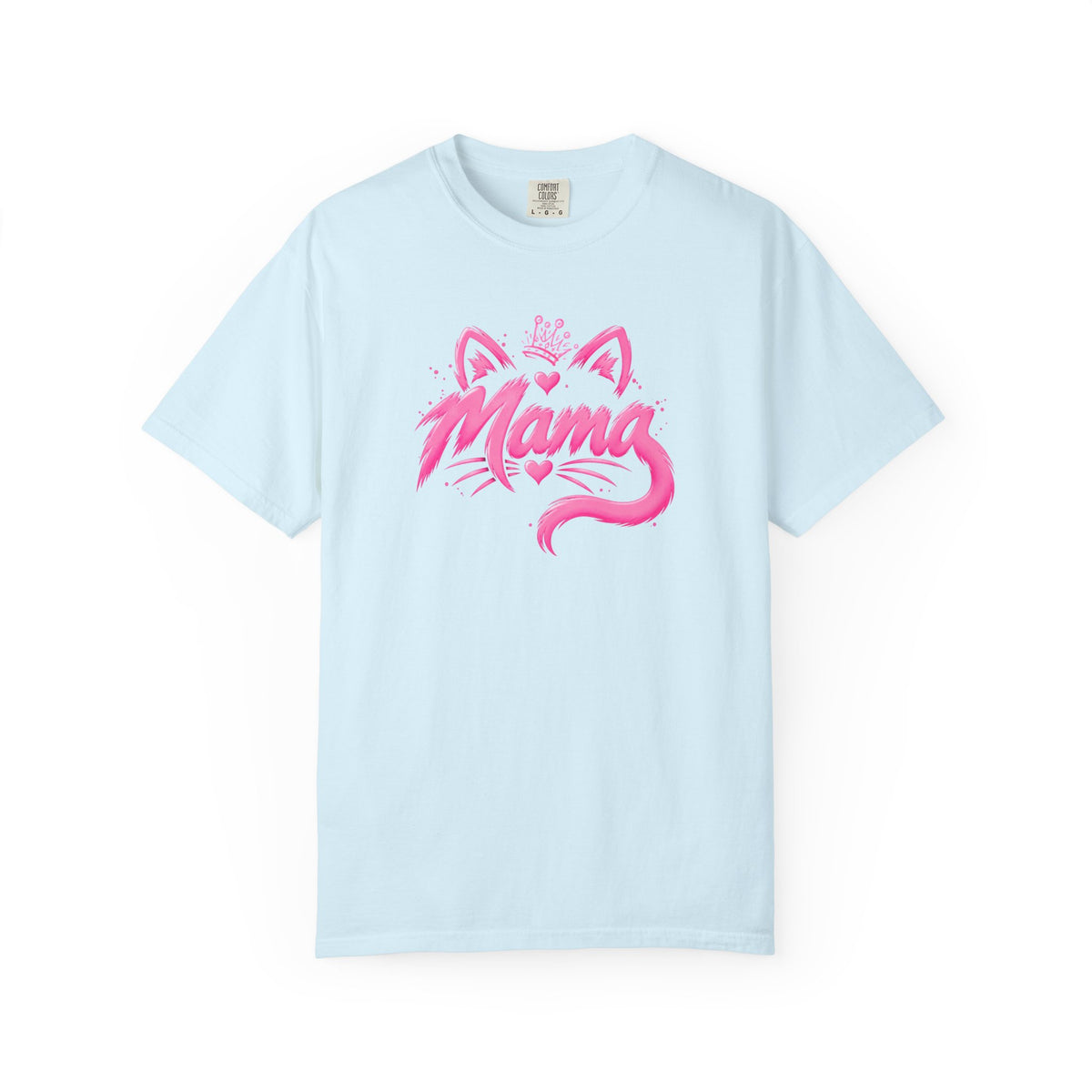 Mama Cat Crown T‑Shirt