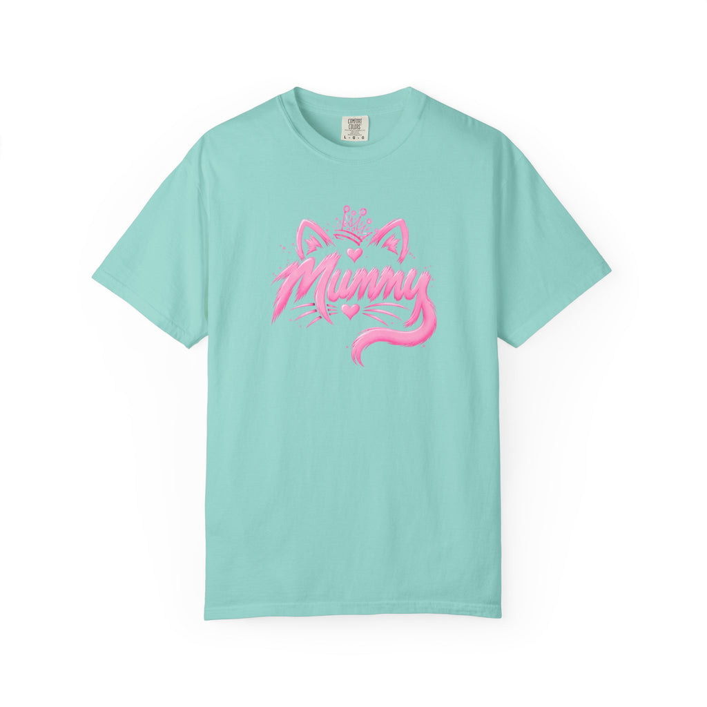Mummy Cat Crown T‑Shirt