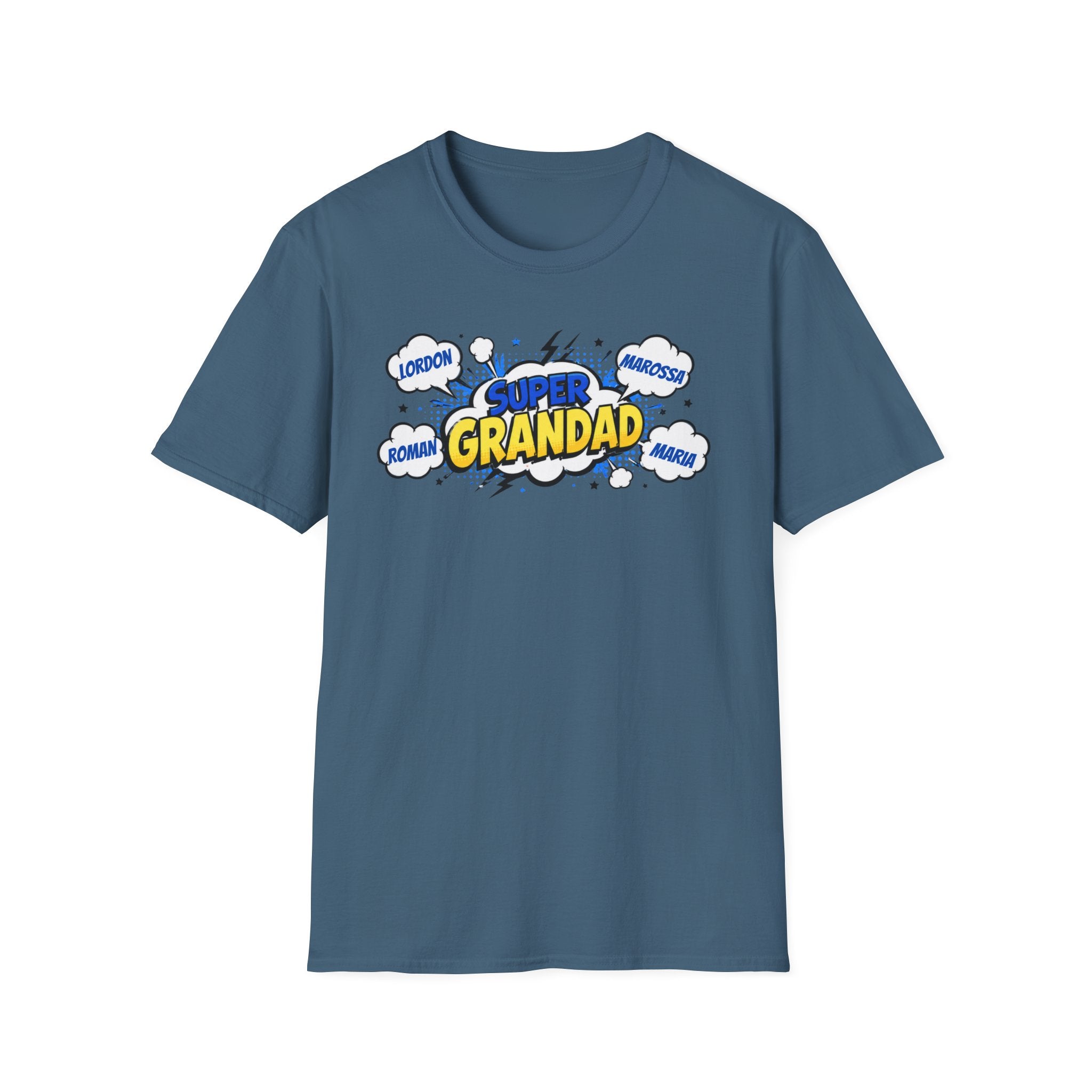 Super Grandad Comic-Style T-Shirt
