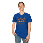 Papa "Built to Last" T-Shirt — Personalise