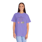 Gran Blessings T-Shirt — "Blessed are those who snuggle & hug... called GRAN"