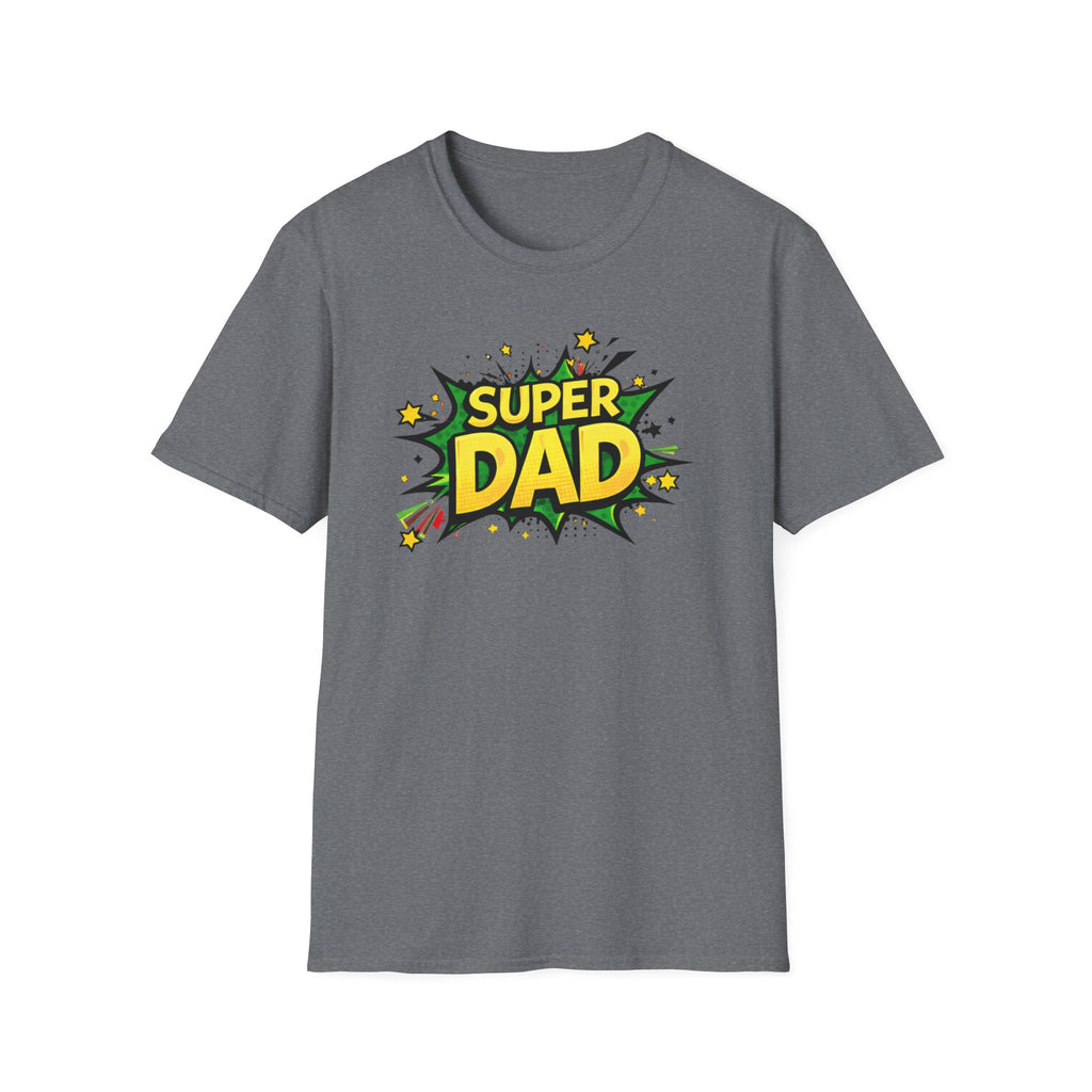 Super Dad Comic-Style T-Shirt — Father's Day Gift Tee