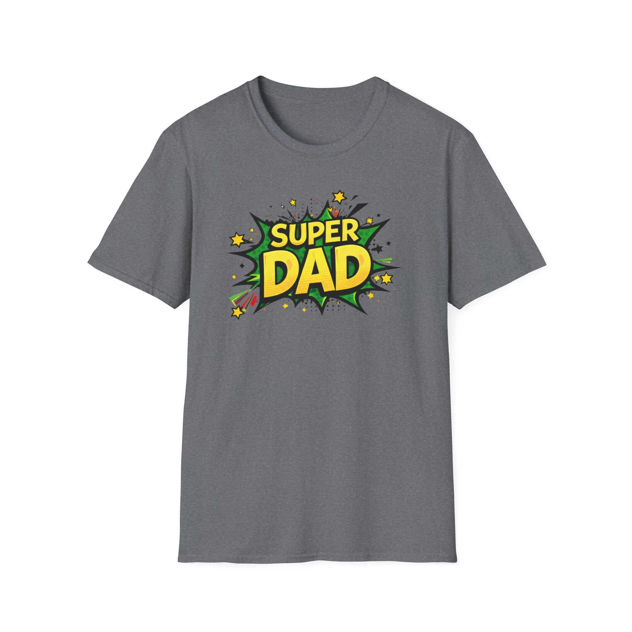 Super Dad Comic-Style T-Shirt — Father's Day Gift Tee