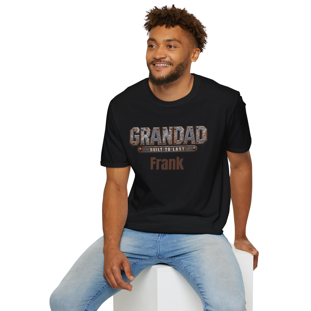 Grandad "Built to Last" T-Shirt — Personalise