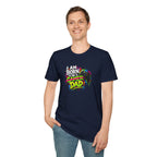 "I Am Born To Be A Gamer Dad" Neon T‑Shirt