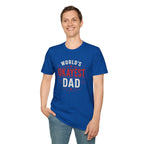 Funny "World's Okayest Dad" T-Shirt – Humorous Father's Day Gift