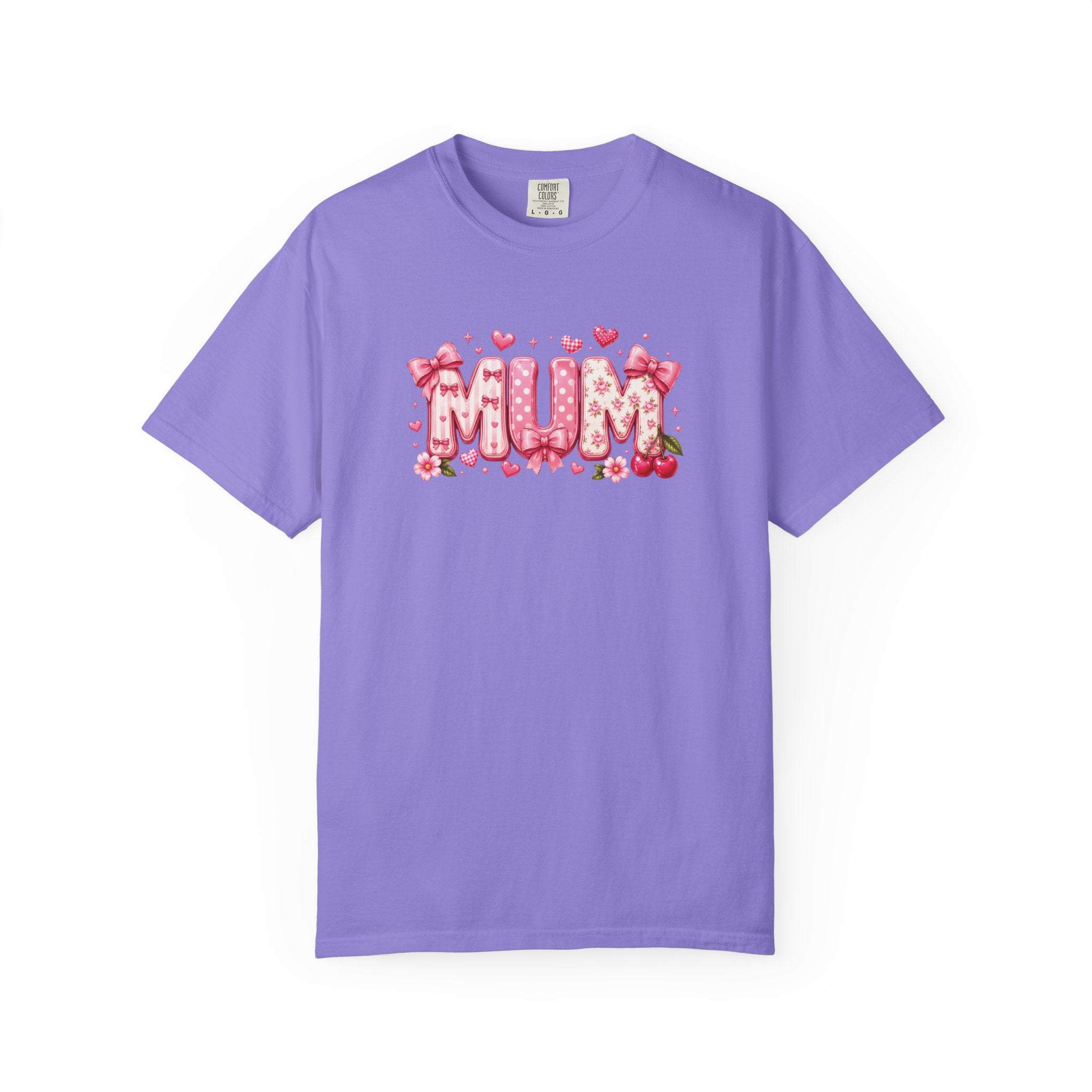 MUM Floral Heart T-Shirt