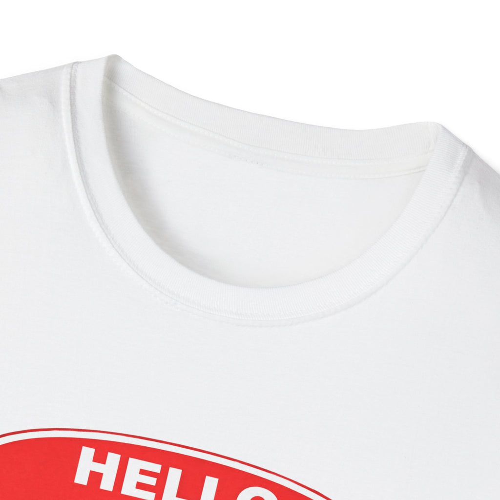 Hello My Name Is “Papa” T-Shirt — Funny Dad Name Tag Tee for Father’s Day