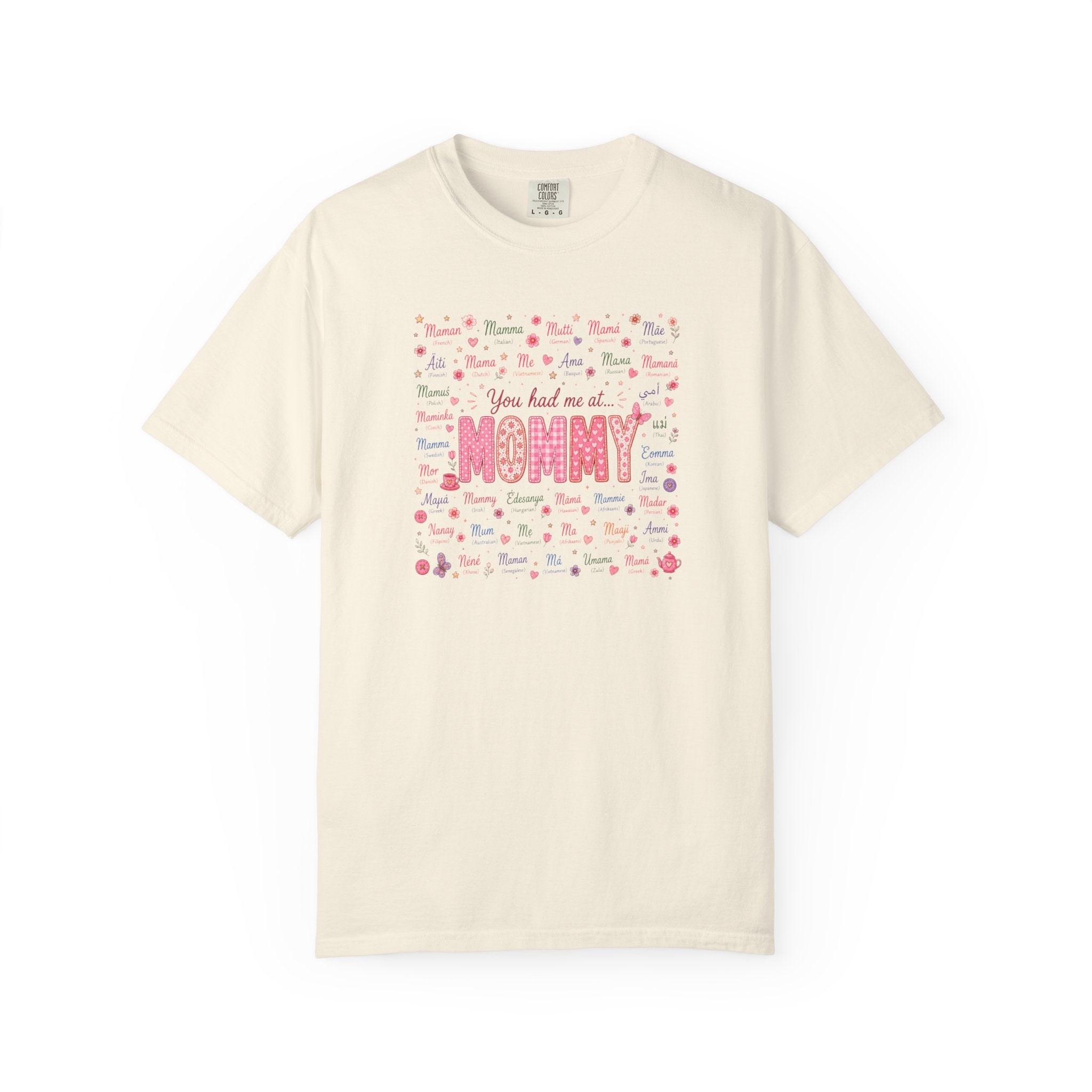 "You Had Me at Mommy" T-Shirt — Cute Mom Baby Shower Graphic Tee