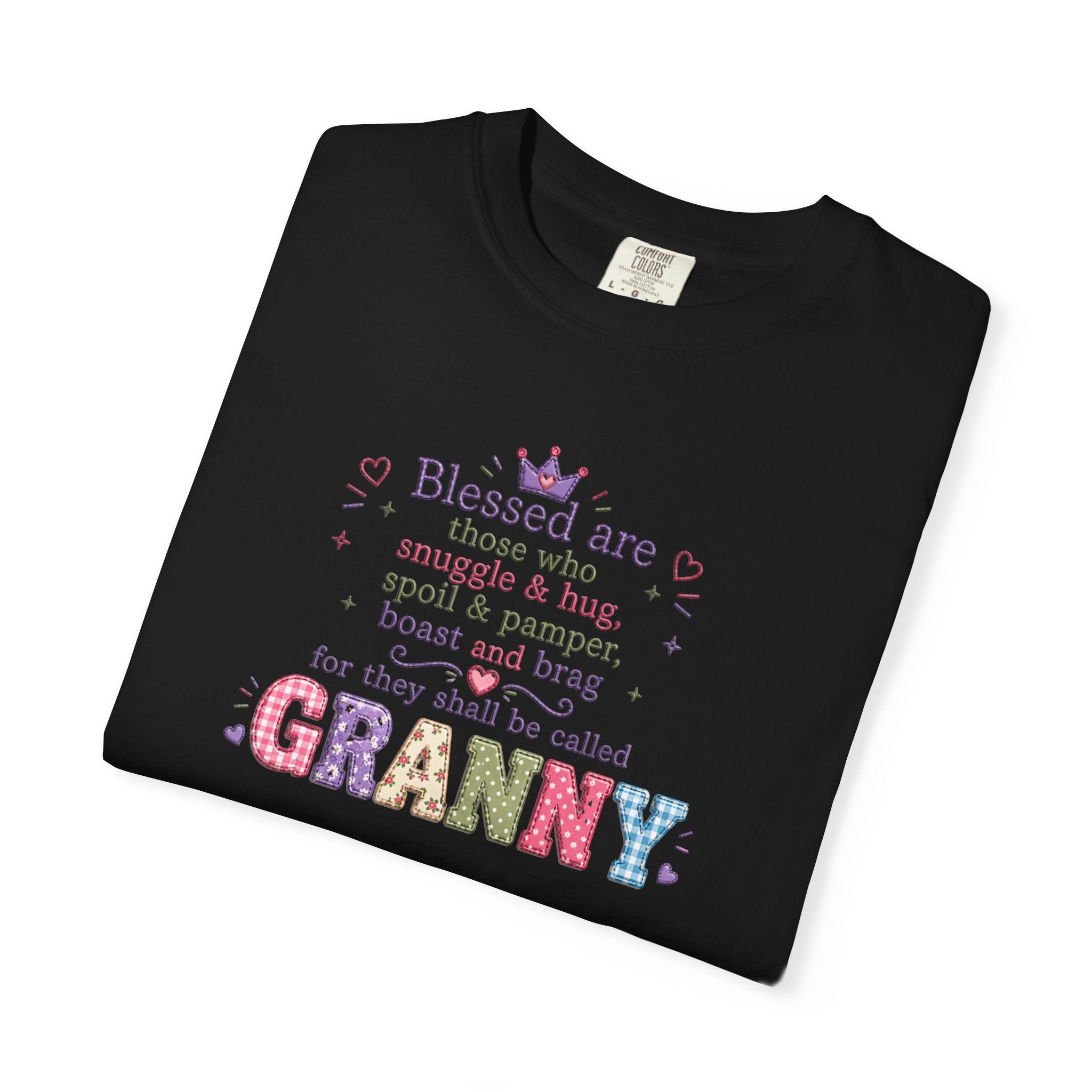 Granny Blessing T-Shirt — "Blessed are those who ... shall be called Granny" Gift Tee