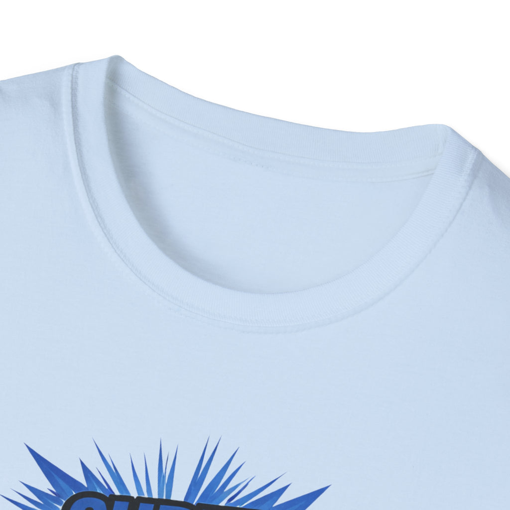 Super Dad T-Shirt — Scotland Flag themed Comic-Style Father's Day Gift