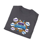 Super Grandpa Comic T-Shirt — "Super Grandpa" Funny Gift for Grandfathers