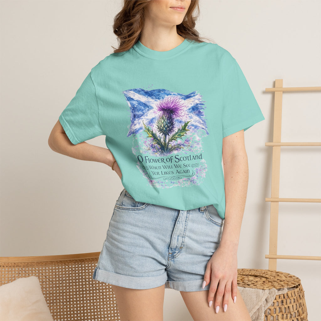 Flower of Scotland Flag Tee