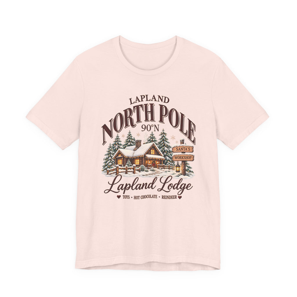 Lapland North Pole Lodge Christmas T-Shirt
