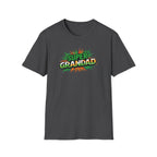 Super Grandad Ireland Flag/Irish themed T-Shirt — Retro Comic Style Gift for Grandpa (Father's Day, Birthday)