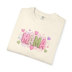 Mama Floral Heart T-Shirt — Cute Pink "MAMA" Mother's Day Tee