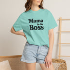 Mama is the Boss T-Shirt — Funny Mom Graphic Tee, Mother's Day Gift