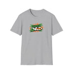 Super Dad T-Shirt — Ireland Flag themed Retro Comic Father’s Day Tee