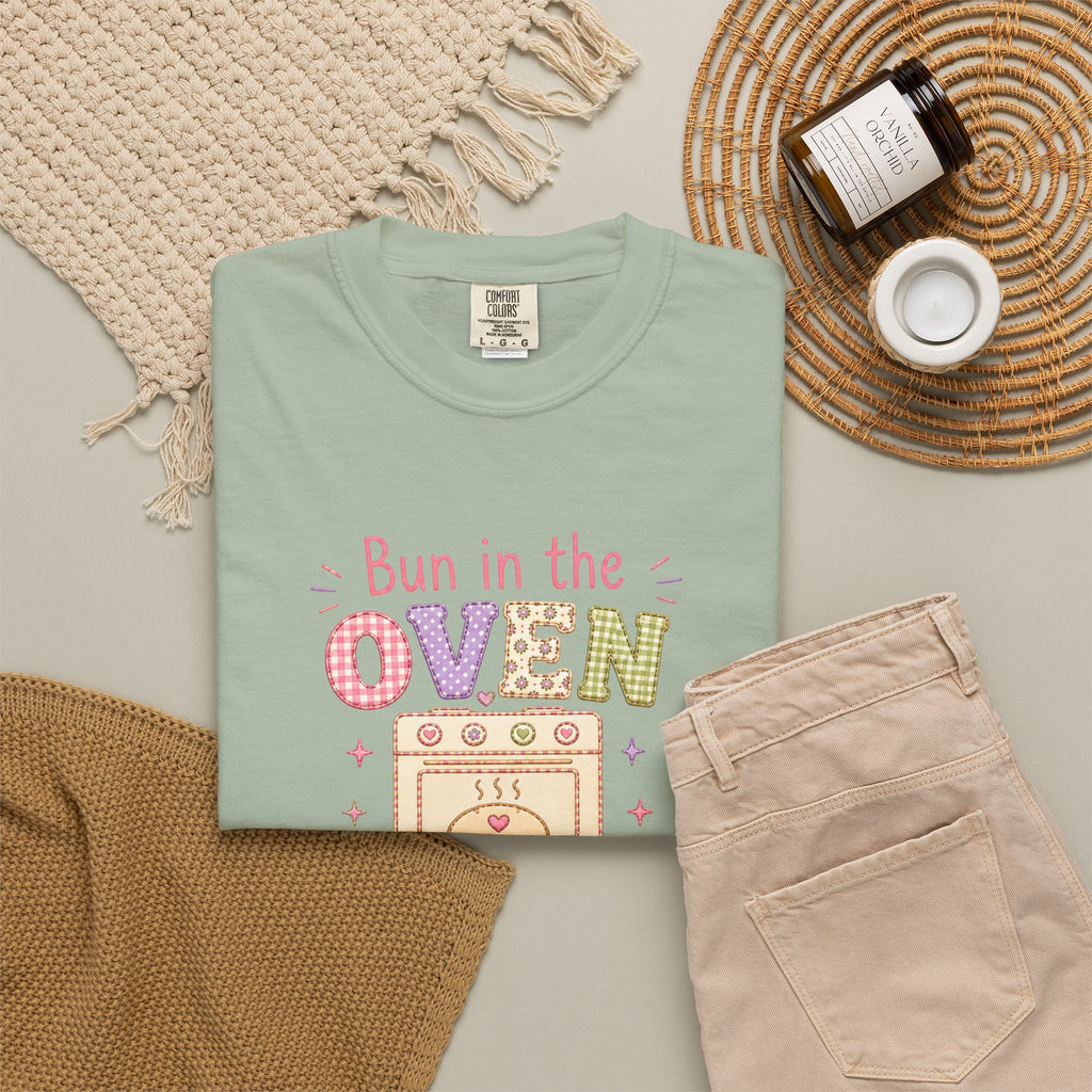 Bun in the Oven Tee — Cute Pregnancy Announcement T-Shirt