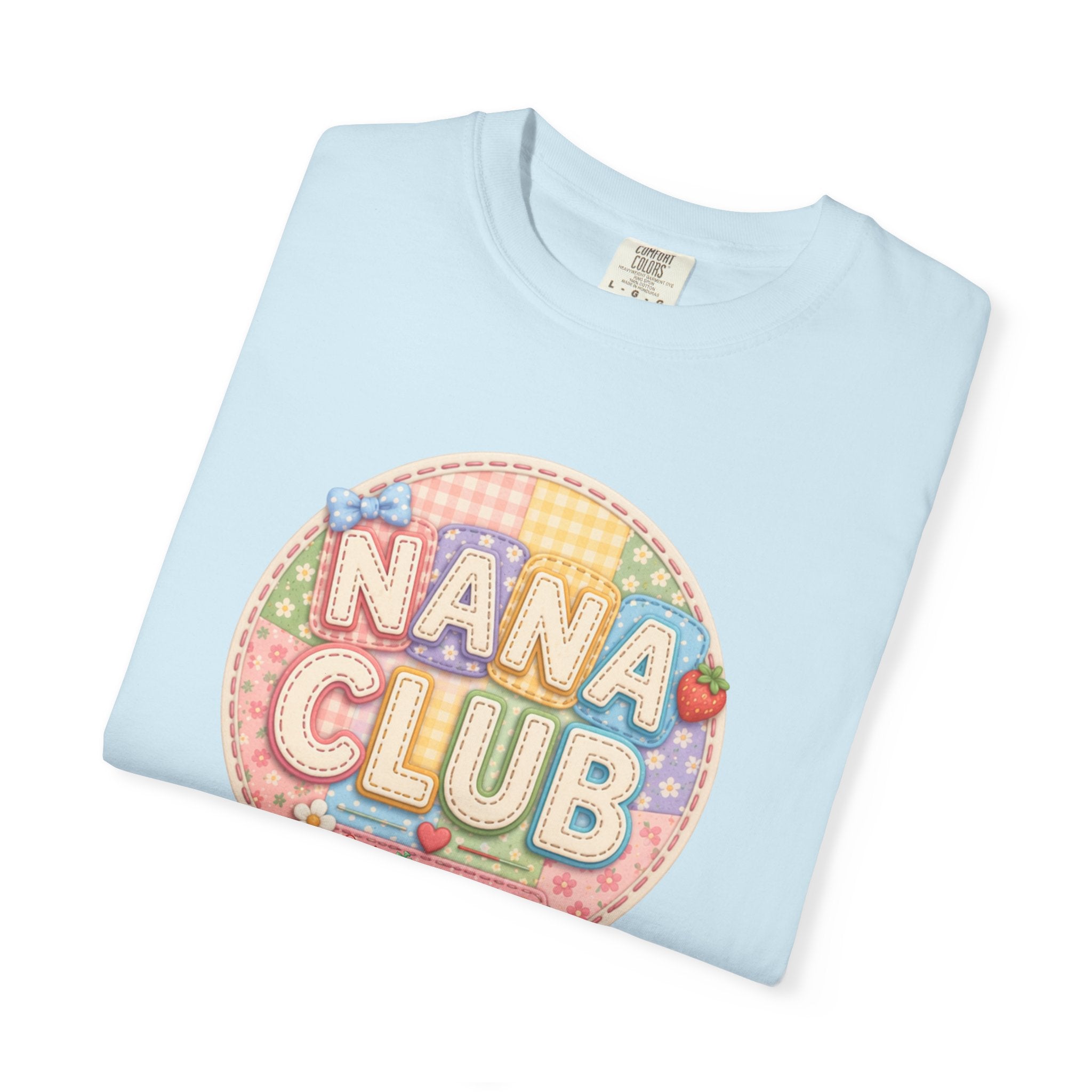 Nana Club T-Shirt — Retro Pastel Grandma Gift Tee