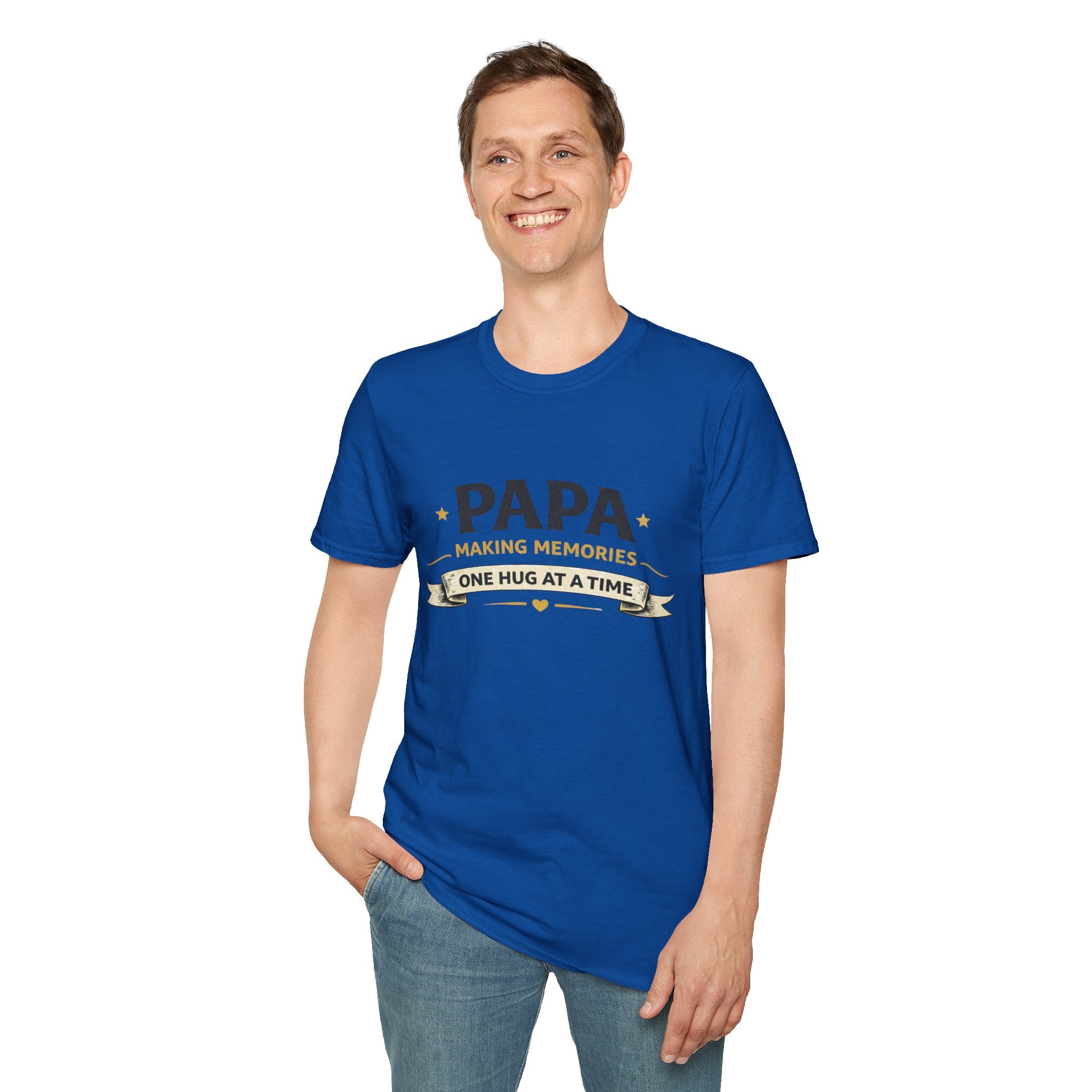 Papa "Making Memories One Hug at a Time" T-Shirt
