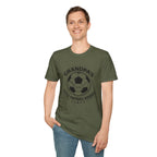 Grandpa's Little Football Buddies T-Shirt — Personalized Soccer Dad/Grandad Gift