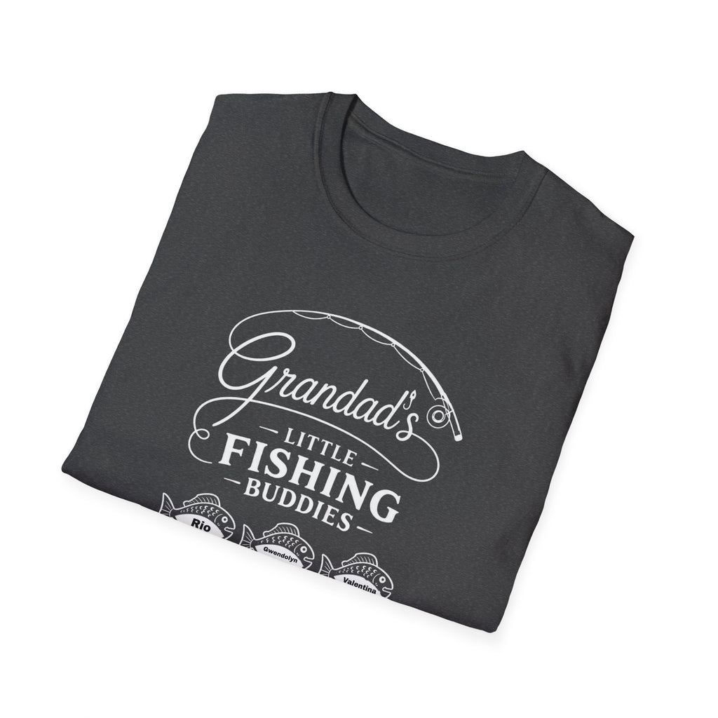 Granddad’s Little Fishing Buddies T-Shirt — Father/Grandparent Fishing Gift