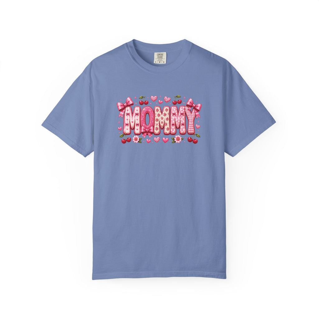 MOMMY Floral Heart T-Shirt