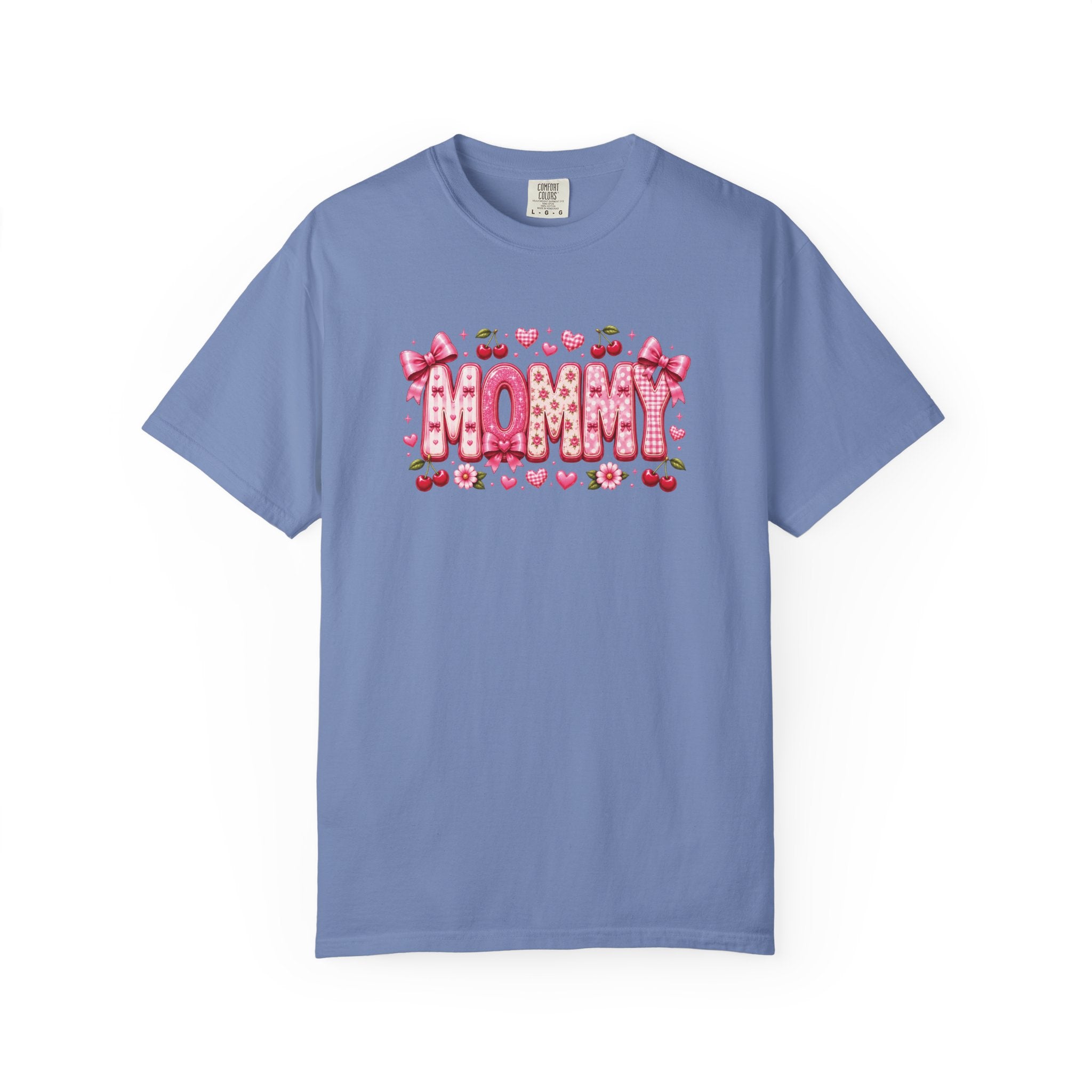 MOMMY Floral Heart T-Shirt