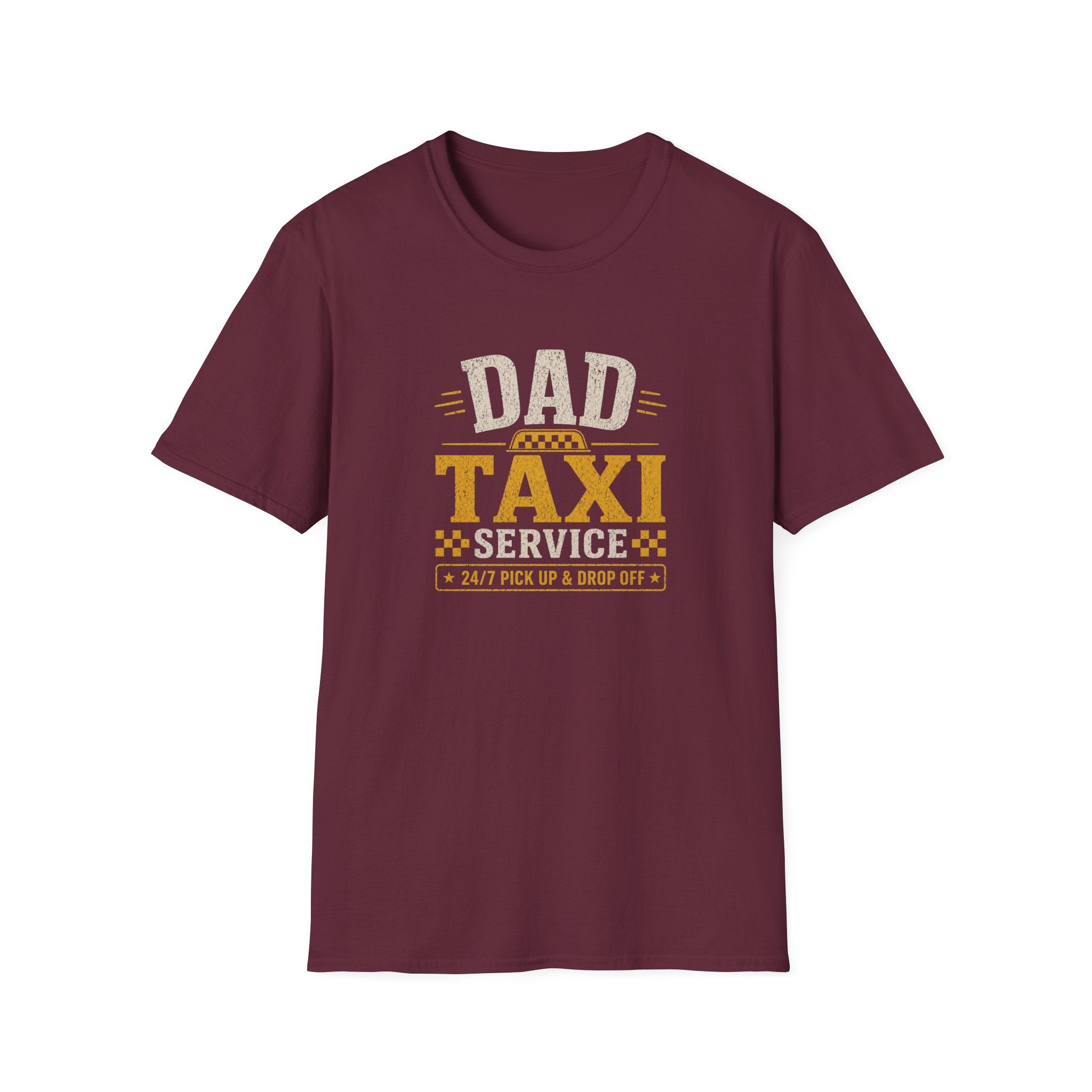 Dad Taxi Service T-Shirt — Funny Father's Day Pickup & Drop Off Tee