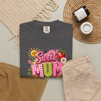 Sweet Mum T-Shirt — Floral Strawberry Mother's Day Tee