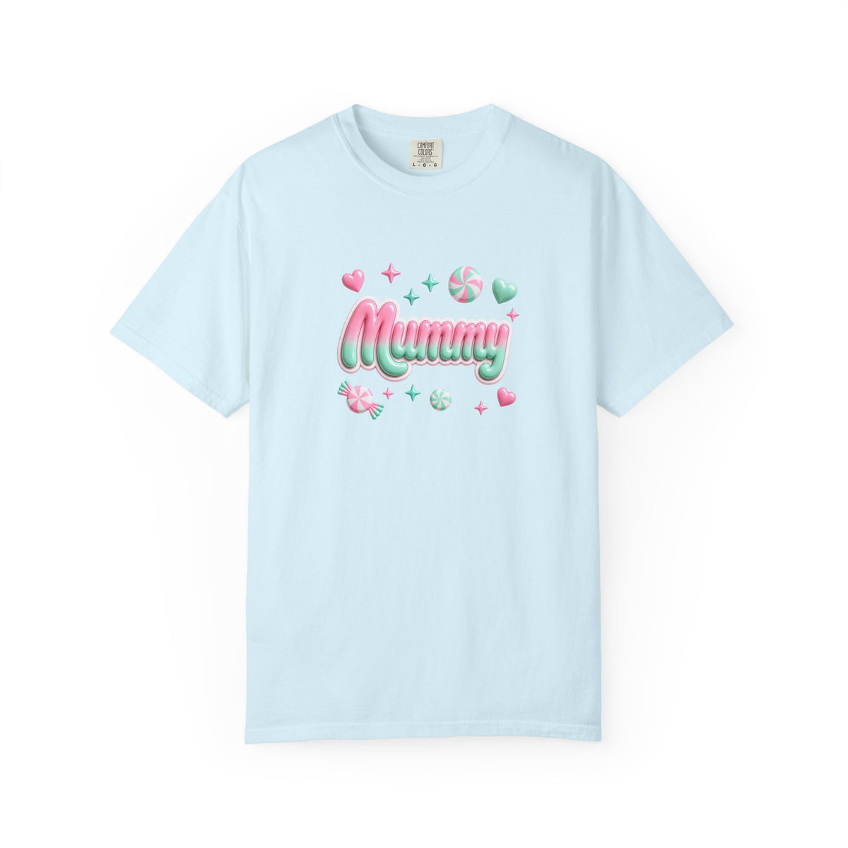 Mummy Pastel Candy Script T-Shirt