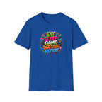 Eat Sleep Game Dad Stuff Repeat T-Shirt