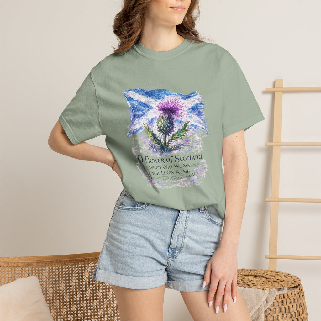 Flower of Scotland Flag Tee
