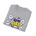 Super Dad Comic Graphic T-Shirt — Father’s Day Gift Tee