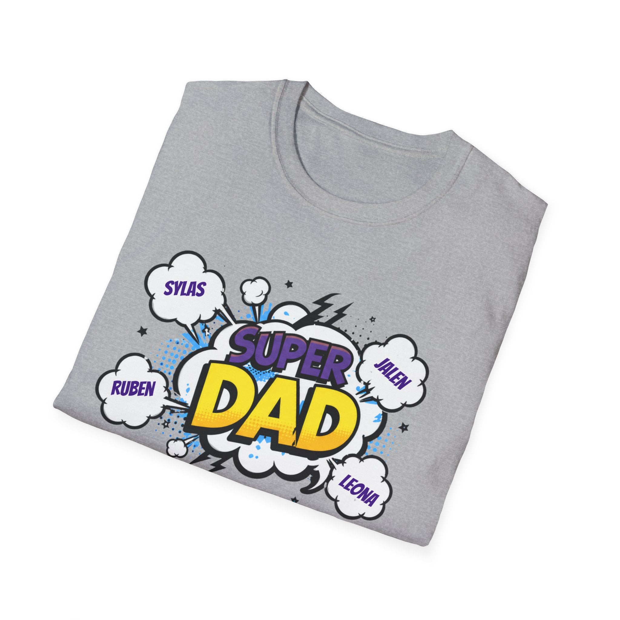 Super Dad Comic Graphic T-Shirt — Father’s Day Gift Tee
