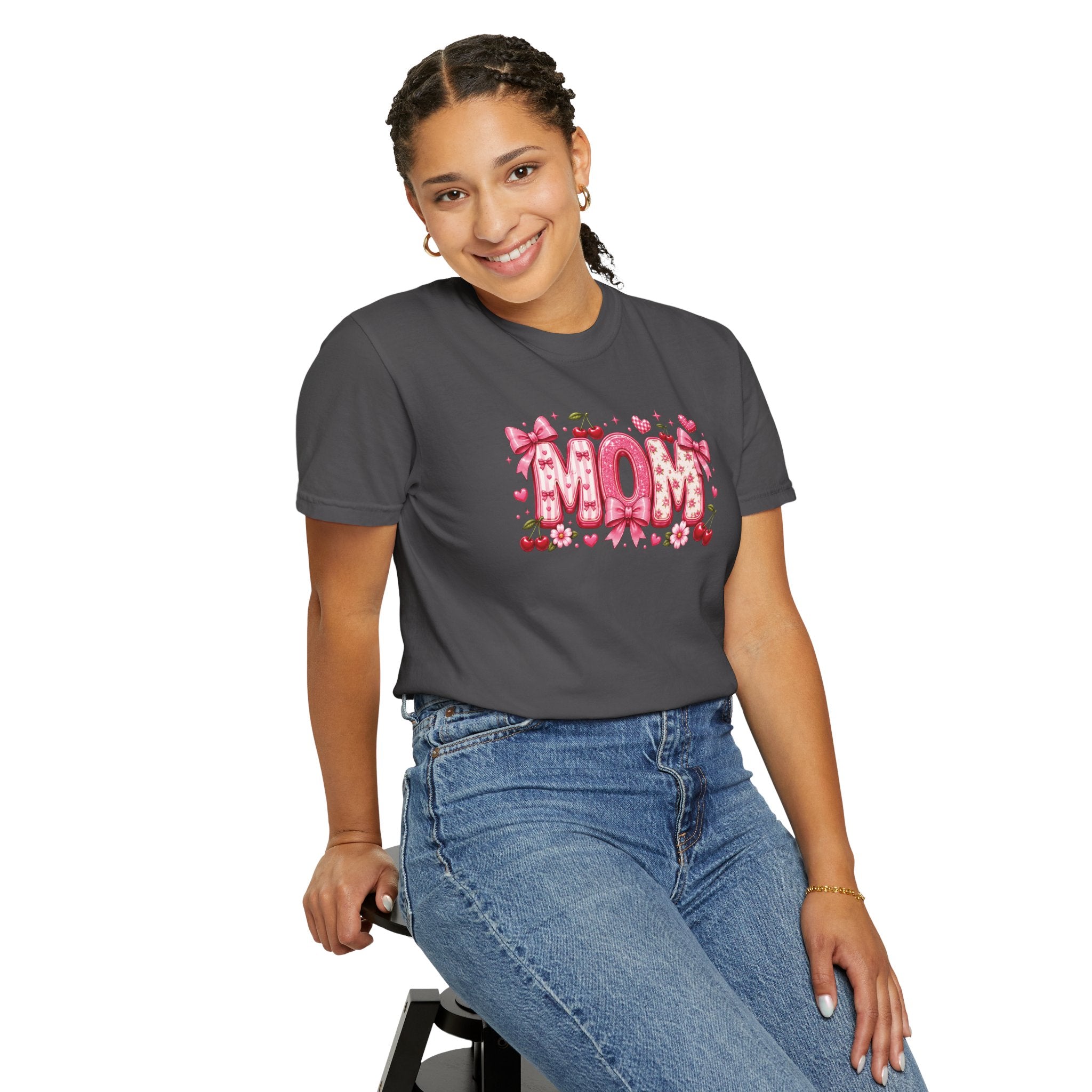MOM Floral Heart T-Shirt