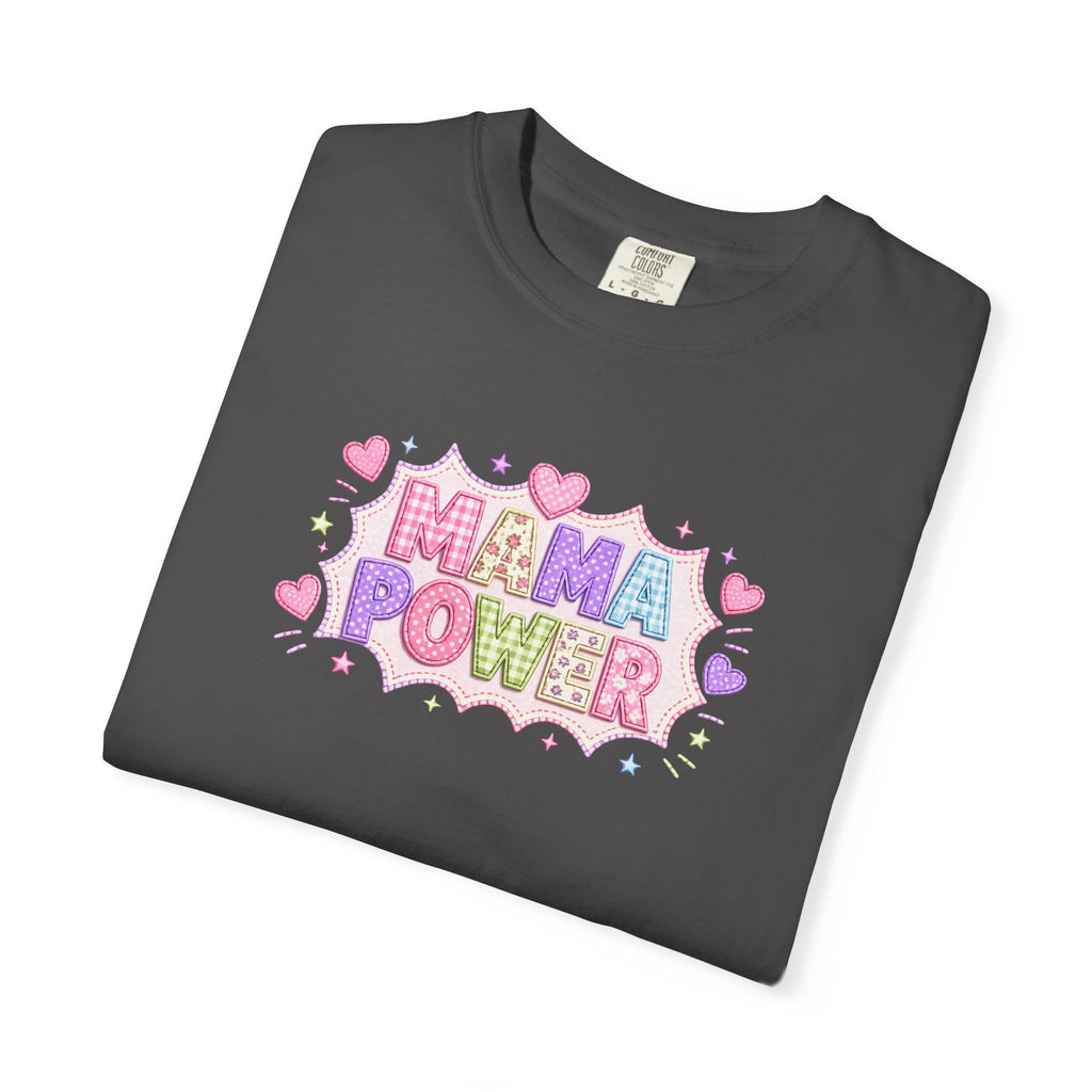 Mama Power T-Shirt — Cute Pastel Mom Pride Graphic Tee
