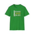 Dad T‑Shirt — D.A.D. "Deliverer of Awkward Dad‑Jokes" Funny Fathers Day Tee