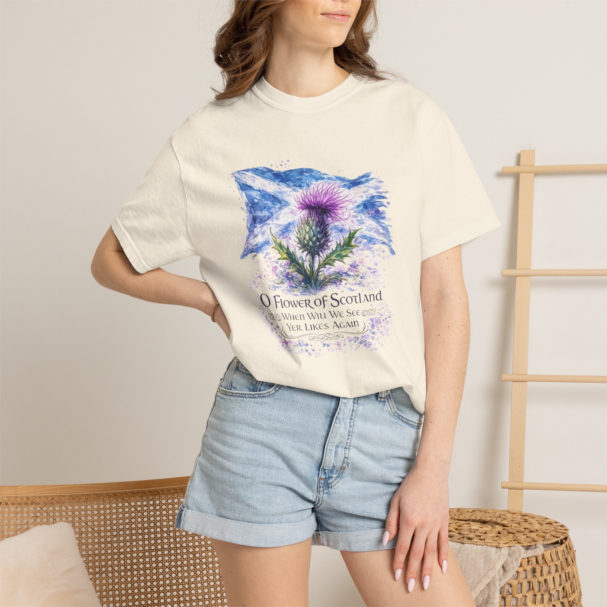 Flower of Scotland Flag Tee